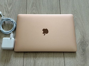 Apple Macbook Air 13 M1 8/256GB Gold SWE, aku 90% (1 foto / 9)