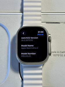 Apple Watch Ultra 2 49mm GPS+LTE nagu uus! Aku 100% (6 foto / 8)