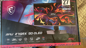 MSI MPG 271QRX QD-OLED Gaming Monitor (3 foto / 4)