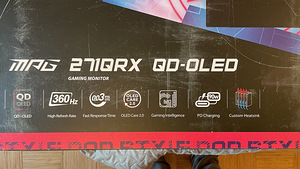 MSI MPG 271QRX QD-OLED Gaming Monitor (4 foto / 4)