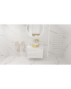 Valamu LaVita MERIDA SLIM Gold, 370x120mm (2 foto / 3)