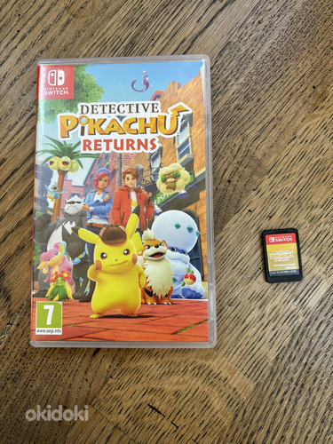 Nintendo switch detektiiv pikachu