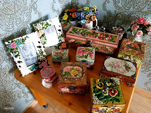 Ehetekarbid,raam,lilled - käsitöö (3 foto / 3)