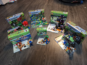 Lego minecraft 21240, 21179, 21242, 21166, 21259, 21158 (1 foto / 7)