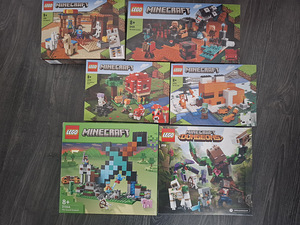 Kasutatud Lego Minecraft komplektid (2 foto / 5)