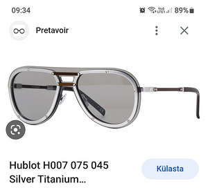 Uued originaal Hublot päikeseprillid! (1 foto / 6)