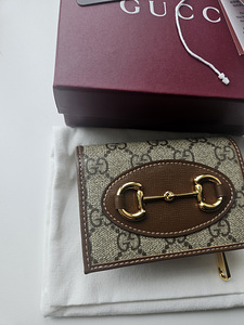 Gucci horsebit wallet/cardholder! (4 foto / 8)
