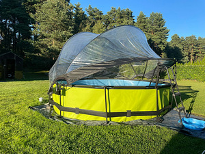Katusega välibassein EXIT Lime 360x76cm+kassettfilterpump (2 foto / 3)