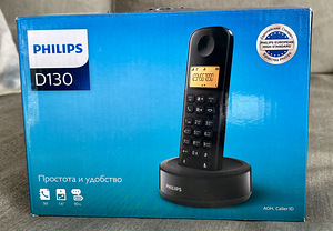Беспроводной стационарный телефон Philips D130
