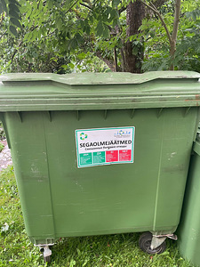 Erineva suurusega prügikastid (1 foto / 4)
