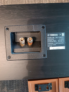 YAMAHA keskkõlar (center) NS-C9002 + surround (taga) NS-M125 (3 foto / 9)