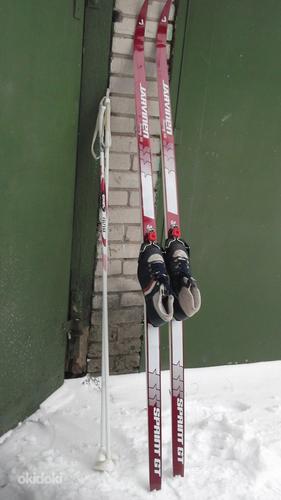 Лыжный комплект 190см, р.41 (фото #1)