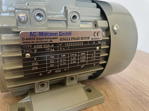 Elektrimootor 0,12kw, UUS (3 foto / 3)