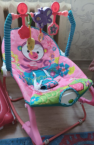 Lamamistool-kiik Fisher price ja käimistool (2 foto / 6)