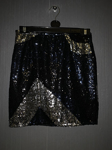 Glitter miniseelik Esmara by Heidi Klum s.38 (3 foto / 3)