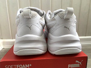 Белые/кремовые кроссовки Puma Cilia р.37,5 (4 фото из 6)