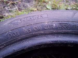 175 60 16 Dunlop M+S 6,5-7mm 2tk (7 foto / 8)