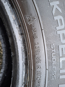 235 65 16C m+s 6-7mm 4tk, 2tk (5 foto / 7)