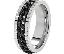 Мужское кольцо Zippo Link Chain, размер 66