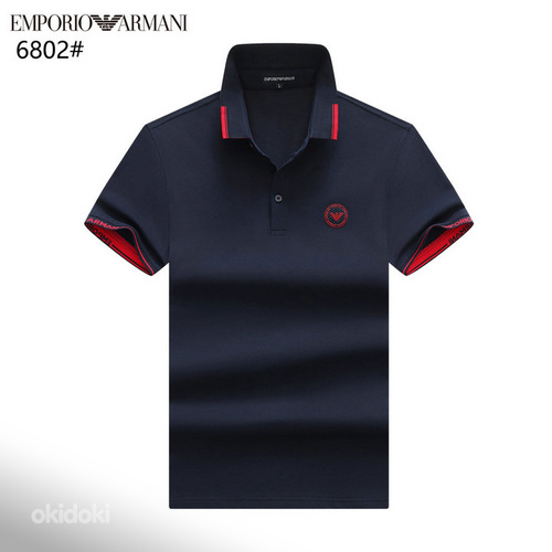 Новые мужские футболки-поло EA7, Hugo Boss,Tommy Hilfiger