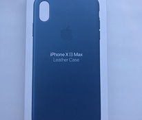 Новый оригинальный кожаный чехол Apple iPhone XS Max