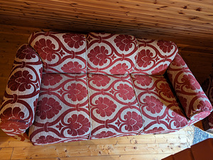 Tigudiivani komplekt - diivan ja 2 tugitooli (3 foto / 5)