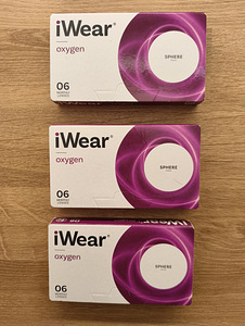 IWear oxygen (BC8.6, DIA14.0, PWR-2.25) 1-kuulised läätsed (1 foto / 3)