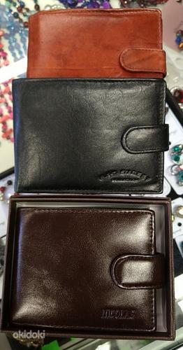 Новый кожаный мужской кошелёк (фото #1)