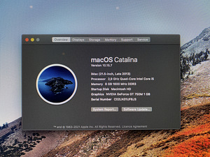 Apple iMac 21,5-inch, 2013 (3 foto / 3)