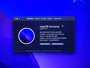 Apple iMac 256GB/8GB 4K I5 (21,5-inch, Late-2015) (2 foto / 3)