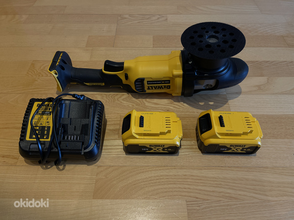 UUS Akupoleerija DeWALT DCM848N + 2x 5AH Akut + Akulaadija