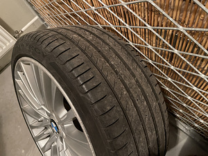 BMW F10/11 5x120 19-tolli Style 455 veljed suverehvidega (7 foto / 8)