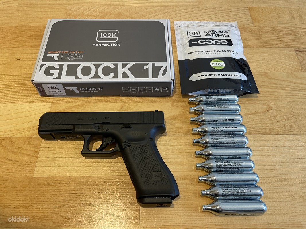 UUS UMAREX Glock 17 gen 5 Airsoft 6mm püstol CO2 Blowback - Tallinn ...