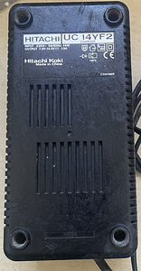 Hitachi UC 14YF 7.2V-14.4V elektritööriista akulaadija (2 foto / 2)