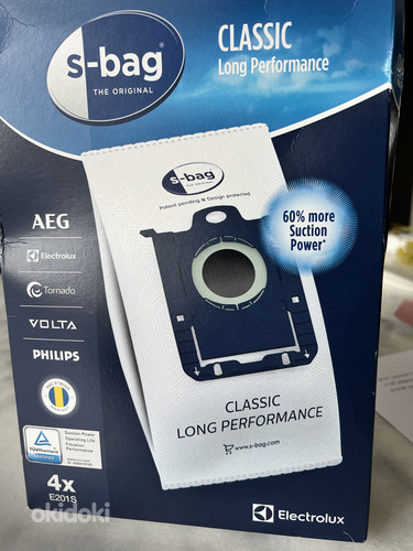 Пылесборник Electrolux s-bag® Classic Long Performance E201S
