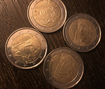 2-euro Soome juubelimünt 4tk 2012 - HELENE SCHJERFBECK
