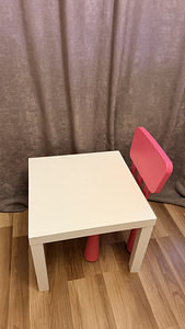 Laste laud + toolid (5 foto / 5)