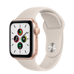 Apple Watch SE 40mm Gold GPS Starlight UUS (1 foto / 3)
