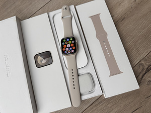 Apple Watch 9 45mm GPS+LTE Starlight (1 foto / 3)