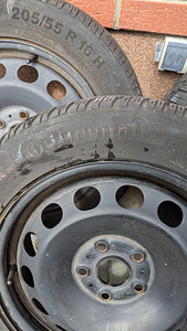 205/55 R 16 диски с резиной 4 штуки (5 фото из 10)