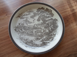 Vintage taldrik Enoch Wedgewood Countryside (1 foto / 3)