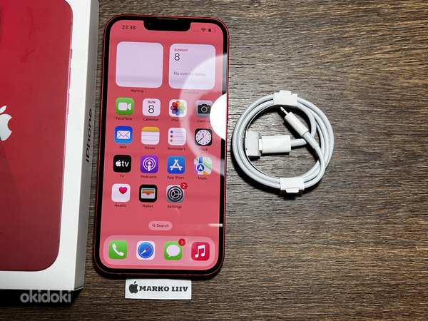 Apple iPhone 13 128gb, красный (фото #1)