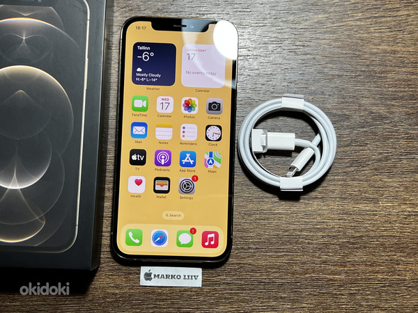 Apple iPhone 12 Pro 128gb, Gold (фото #1)