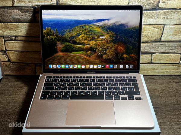 Apple Macbook Air M1 256gb/8gb (13-inch, 2020), Gold RUS (foto #1)