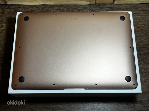 Apple Macbook Air M1 256gb/8gb (13-дюймовый, 2020), золотой RUS (фото #3)