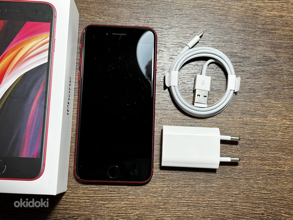 Apple iPhone SE 2020 64gb, красный (фото #2)
