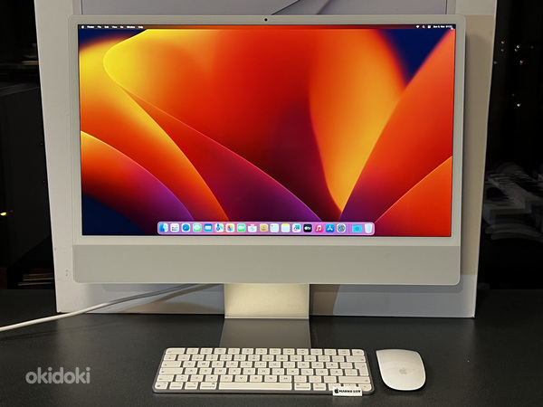 Apple iMac M1 512gb/8gb 4.5k Retina (24-inch, 2021), Silver (foto #1)