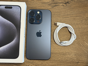 Apple iPhone 15 Pro 128gb, Blue Titanium (3 foto / 3)
