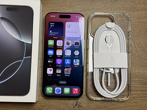 Apple iPhone 16 Pro 128gb, Белый Титан (1 фото из 3)