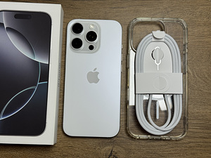 Apple iPhone 16 Pro 128gb, Белый Титан (3 фото из 3)